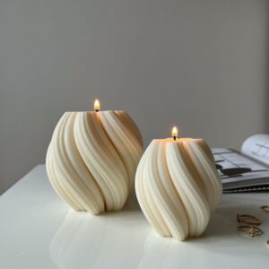 świeca dekoracyjna z wosku sojowego