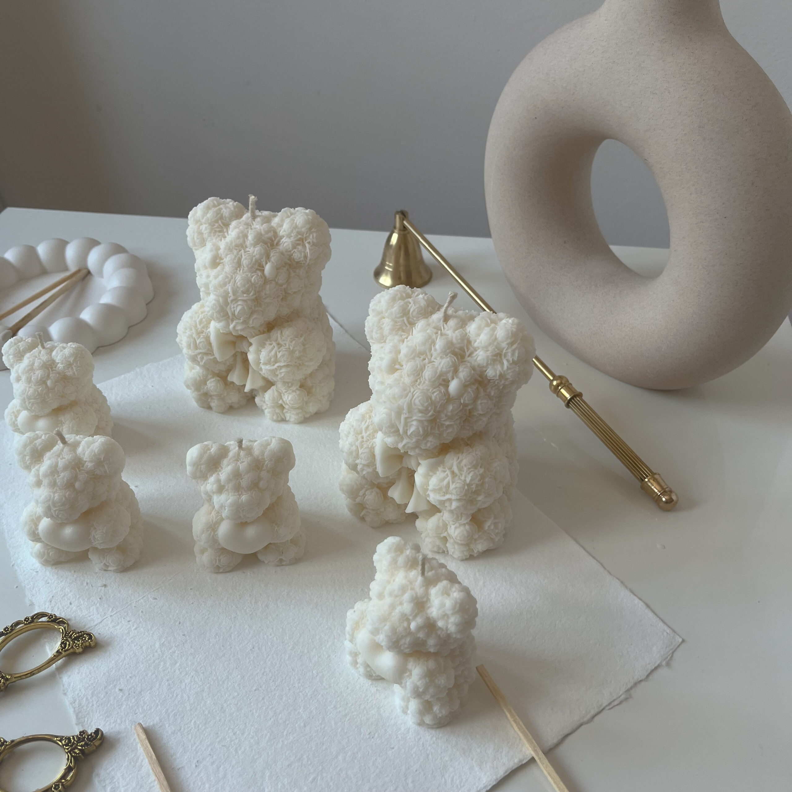 Świeca ROSE TEDDY M - obrazek 3