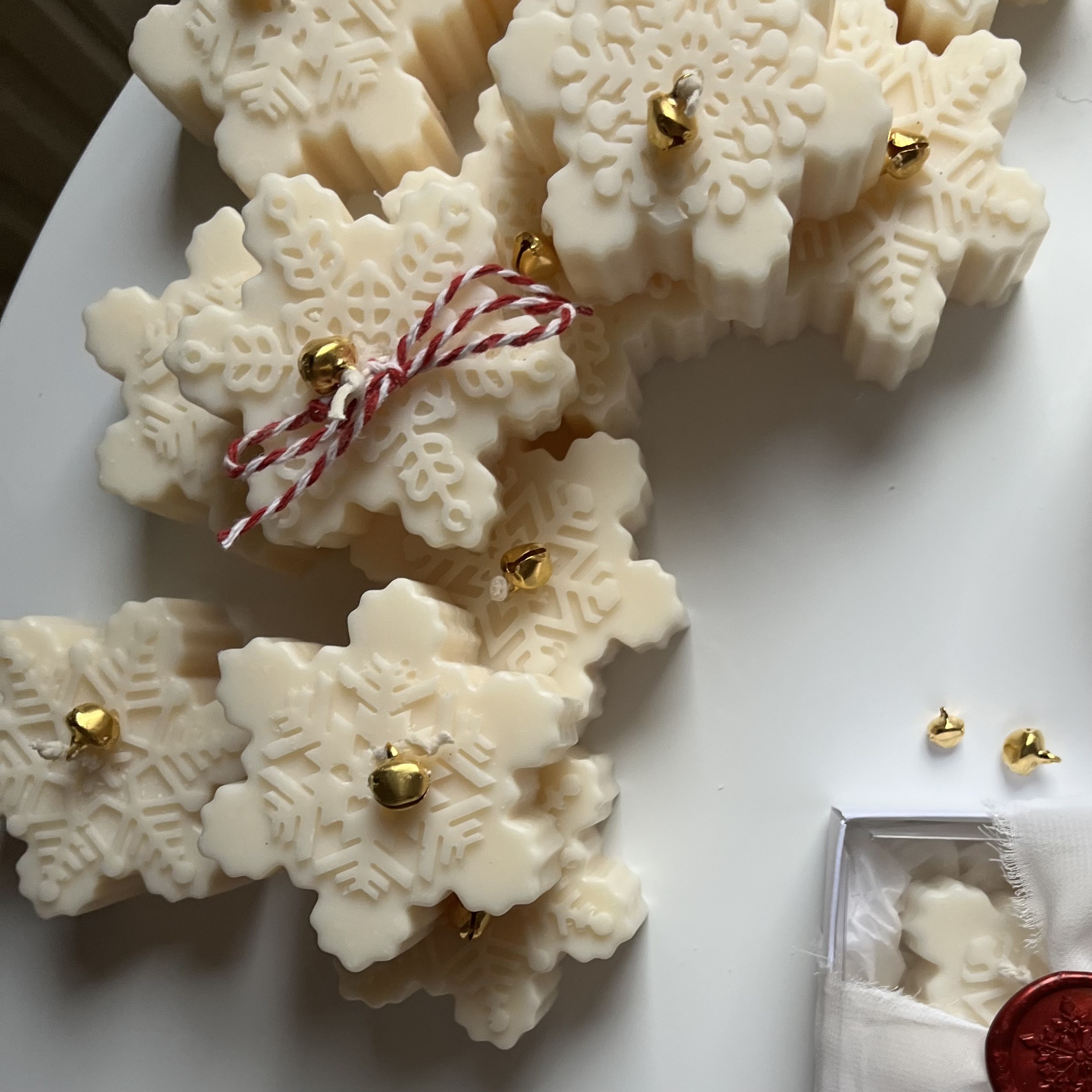 Świeca Snowflake - obrazek 3