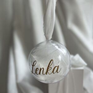 Bombka z imieniem