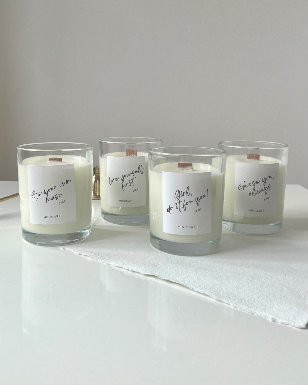 Świeca #selflove Cedarwood Vanilla - obrazek 2