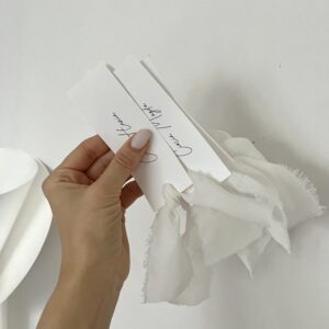 Winietka leżąca na chrzest | od 10 szt.