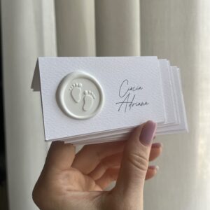 Winietka daszek na chrzest  | od 10 szt.